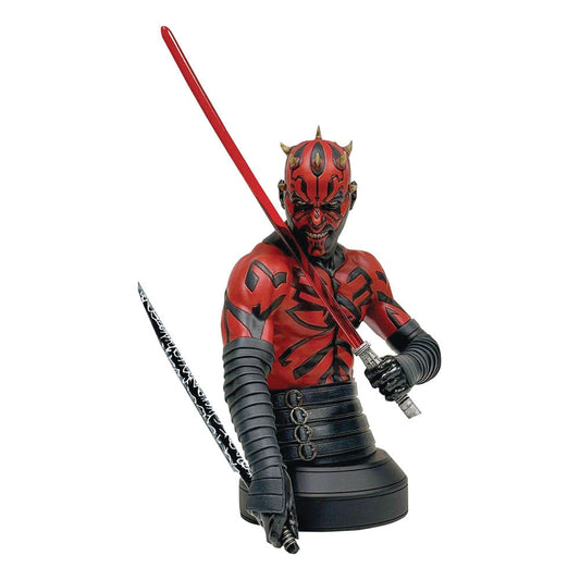 Star Wars: The Clone Wars Bust 1/6 Darth Maul (Shirtless) 15 cm 0699788854310