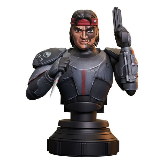 Star Wars The Clone Wars Bust 1/7 Hunter 15 cm 0699788850268