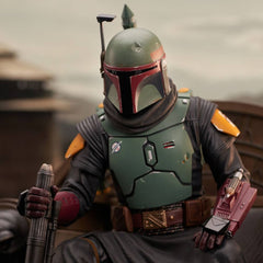 Star Wars: The Mandalorian Premier Collection 1/7 Boba Fett on Throne 24 cm 0699788844182