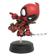 Marvel Animated Statue Deadpool (Jumping) 18 cm 0699788853610