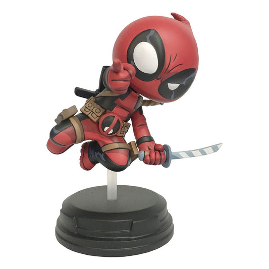 Marvel Animated Statue Deadpool (Jumping) 18 cm 0699788853610