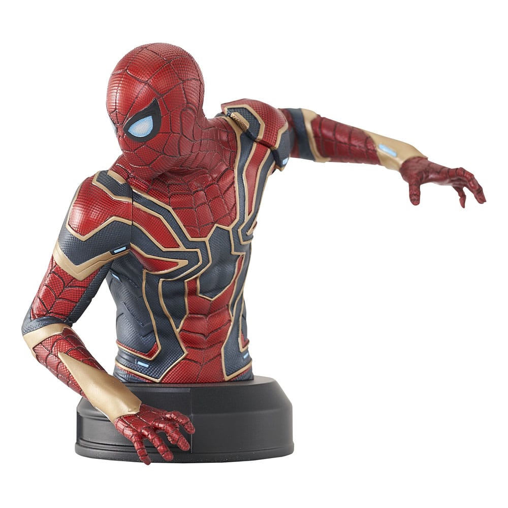 Avengers: Infinity War Bust 1/6 Iron Spider-Man 15 cm 0699788840344