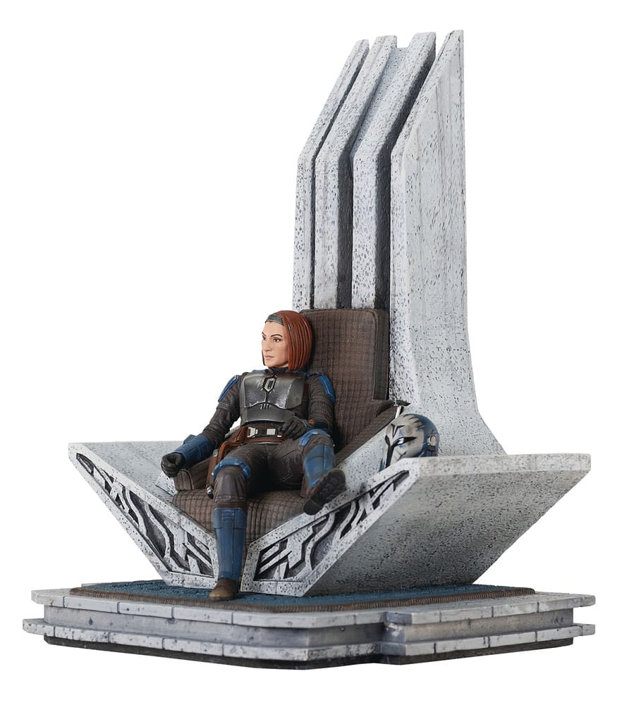 Star Wars: The Mandalorian Premier Collection 1/7 Bo-Katan Kryze on Throne 35 cm 0699788850213