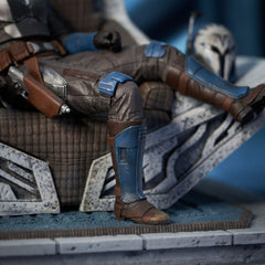 Star Wars: The Mandalorian Premier Collection 1/7 Bo-Katan Kryze on Throne 35 cm 0699788850213