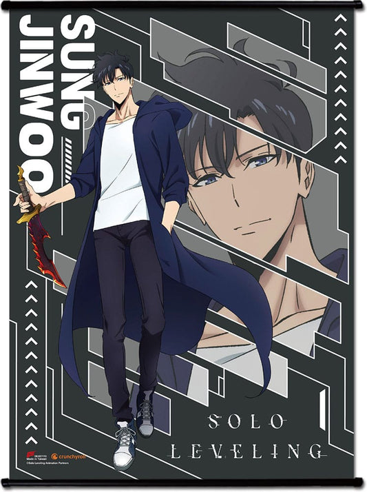 Solo Leveling Wall Scroll Sung Jinwoo S-Rank #2 44 x 33 cm 0195284871153