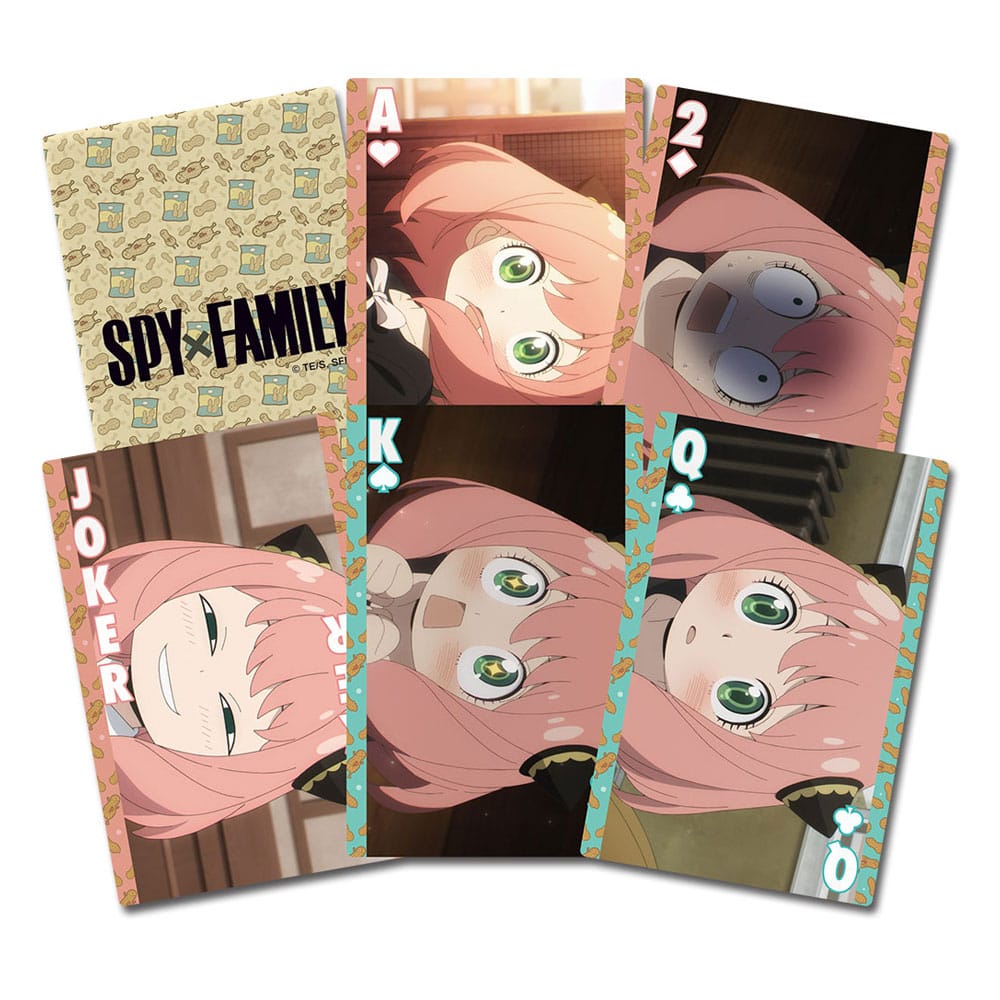 Spy x Family Playing Cards Anya Facial Expressions – Amuzzi