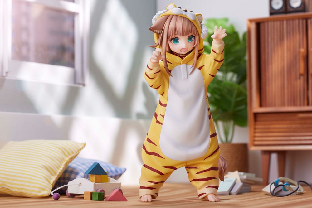 My Cat Is a Kawaii Girl Statue Palette Dress-Up Collection: Tora Kinako 15 cm 4595123918128