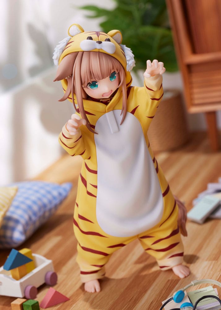 My Cat Is a Kawaii Girl Statue Palette Dress-Up Collection: Tora Kinako 15 cm 4595123918128