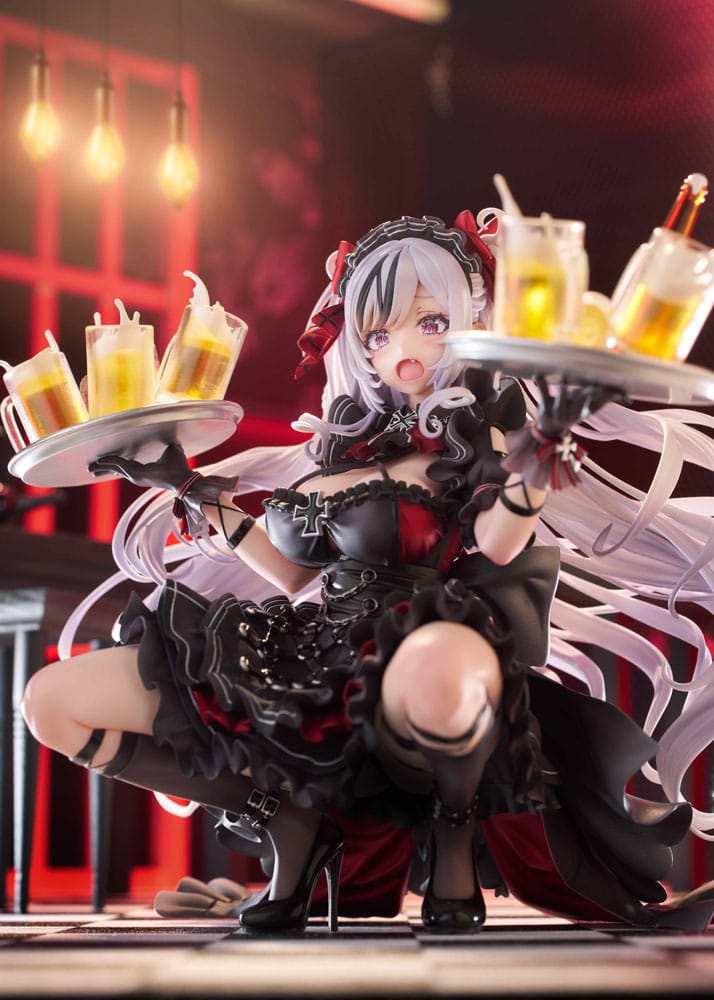 Azur Lane PVC Statue 1/7 Elbe: Time to Show Off AmiAmi Limited Edition 16 cm 4595123918272