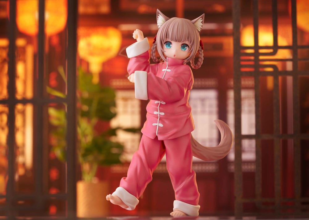 My Cat Is a Kawaii Girl Palette Dress-Up Collection Statue Kinako Nyang fu Ver. 15 cm 4595123918289