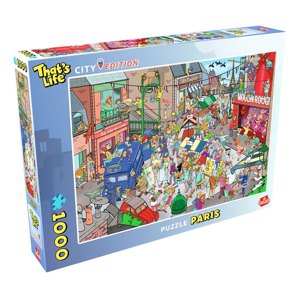 That´s Life City Edition Puzzle Paris (1000 pieces) 8720077308008