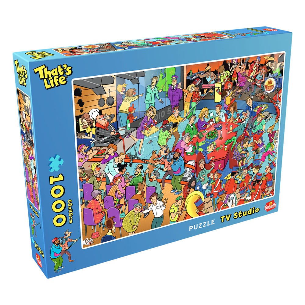 That´s Life Bix Box Puzzle TV Studio (1000 pieces) 8720077316072