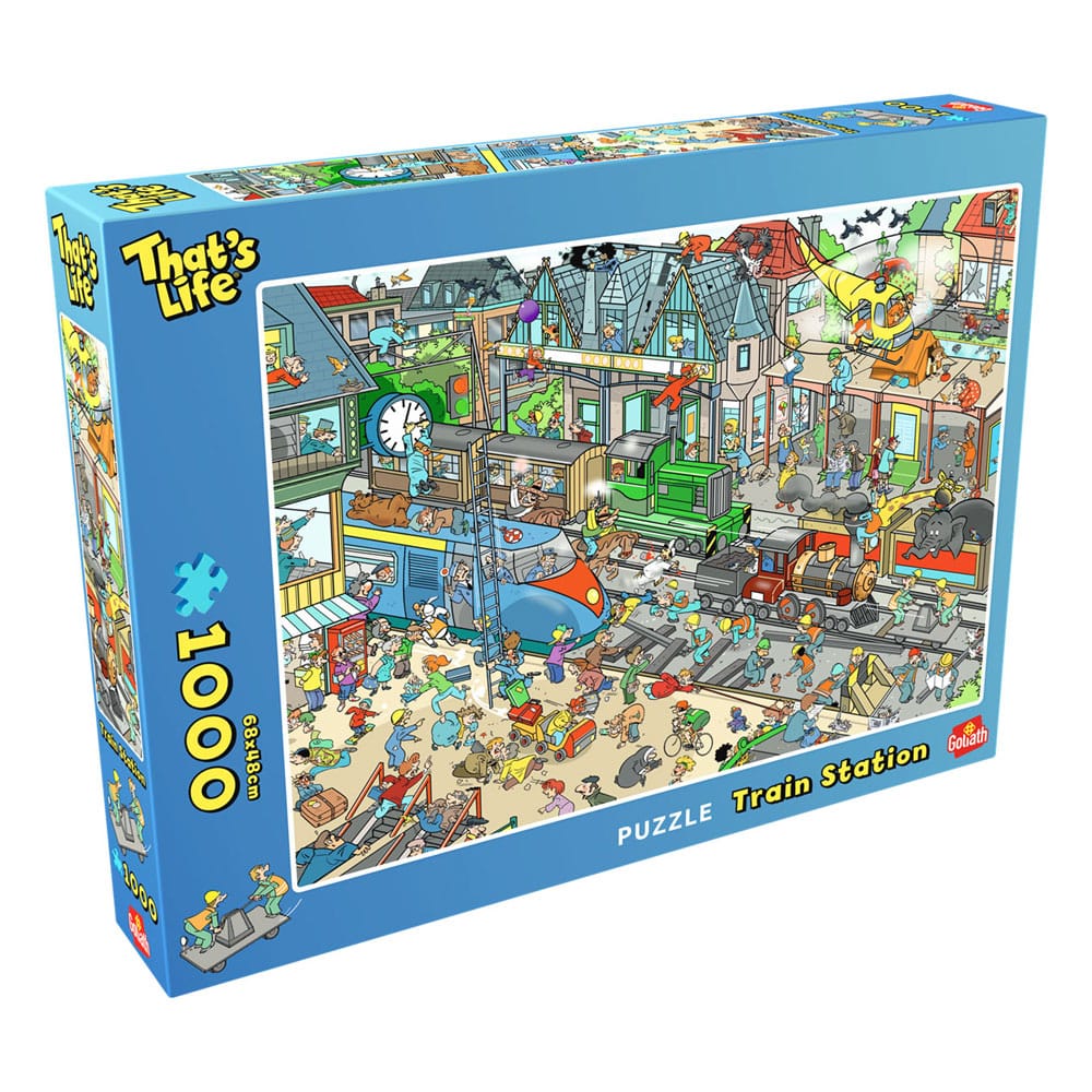 That´s Life Bix Box Puzzle Train Station (1000 pieces) 8720077316102