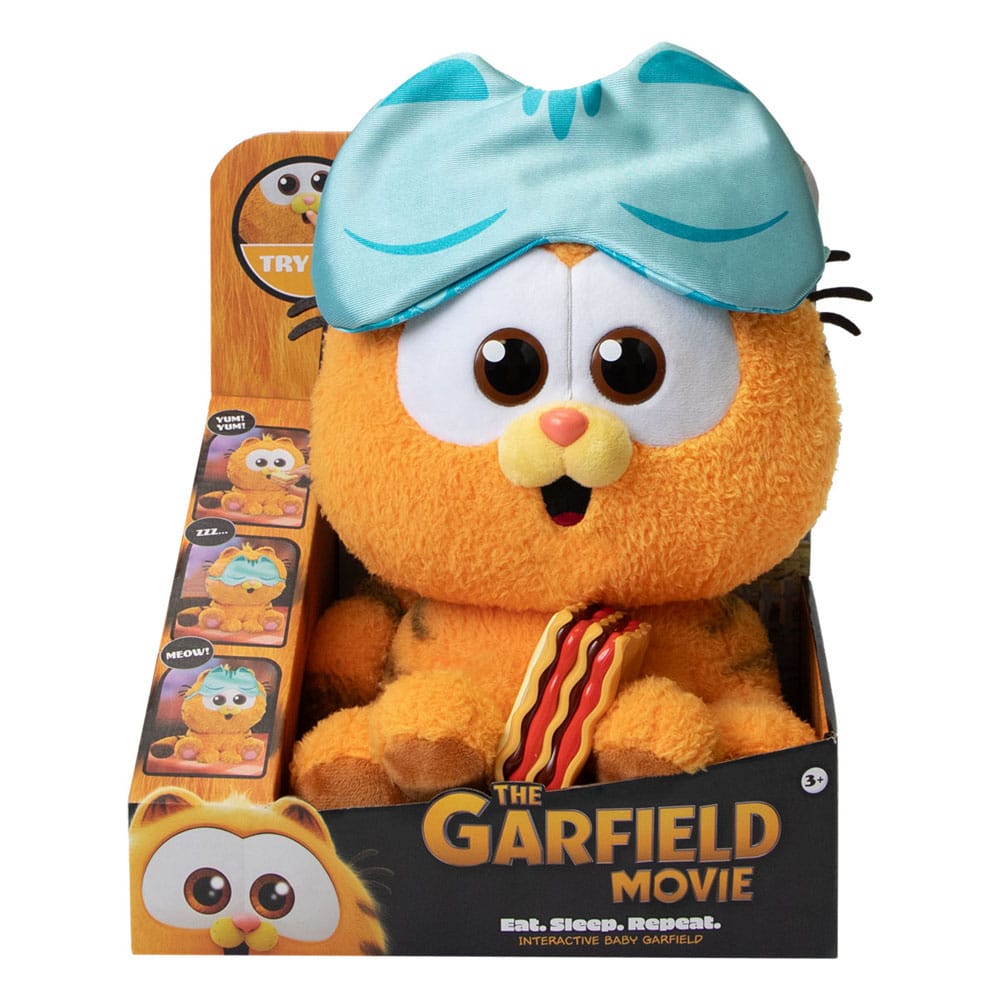 Garfield Plush Figure with Sound Baby Garfield 31 cm 8720077316140