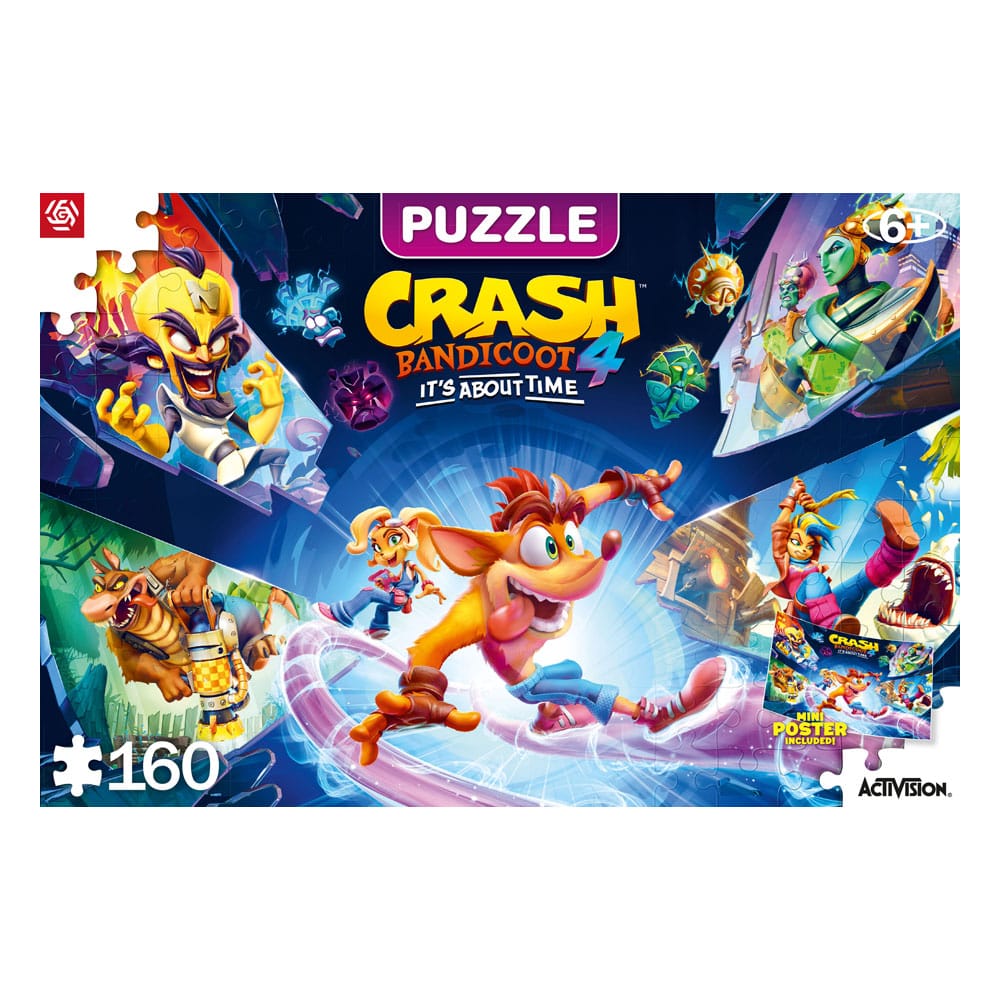 Crash Bandicoot 4 Kids Puzzle It's About Time (160 pieces) 5908305240365