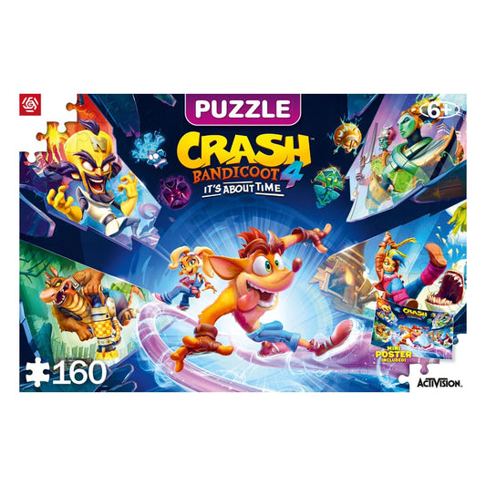 Crash Bandicoot 4 Kids Puzzle It's About Time (160 pieces) 5908305240365