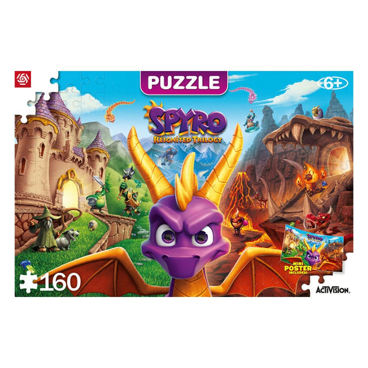 Spyro Reignited Trilogy Kids Puzzle (160 pieces) 5908305240389