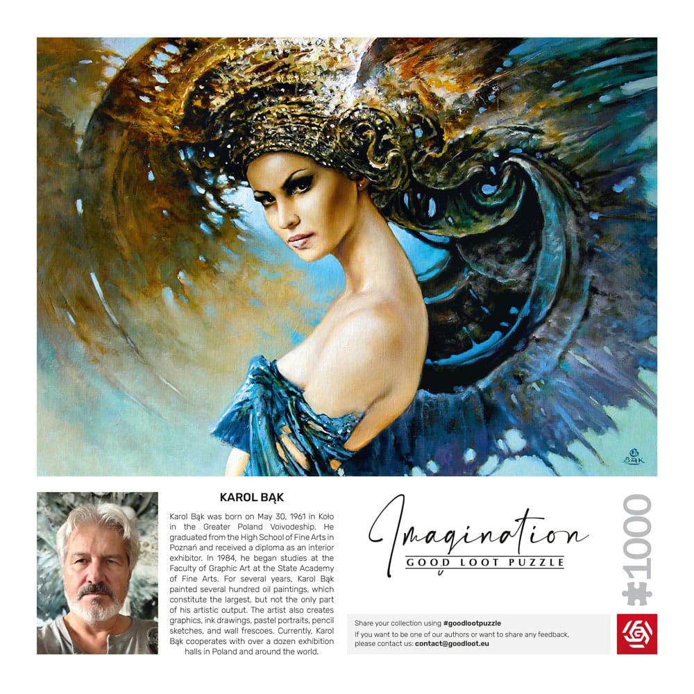 Karol Bak Imagination Puzzle Deceptive Wind / Zwodniczy Wiatr (1000 pieces) 5908305242963