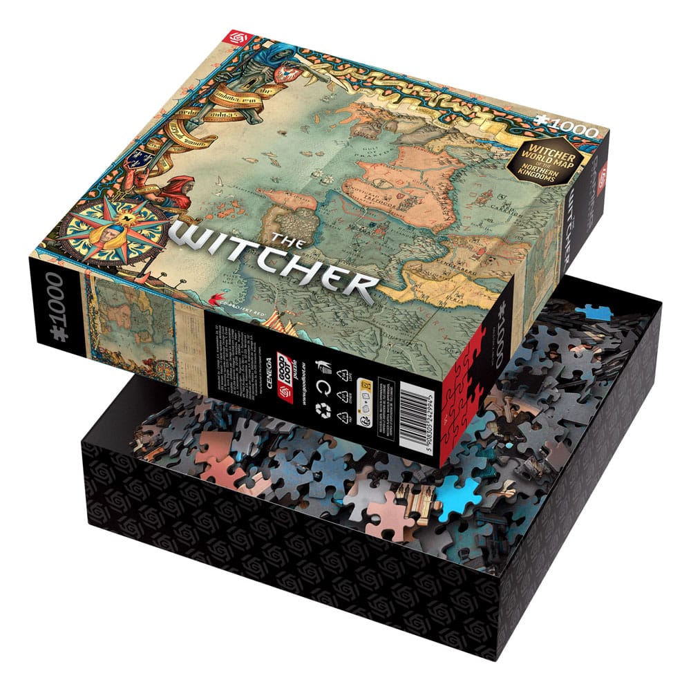 The Witcher 3 Gaming Puzzle The Northern Kingdoms (1000 pieces) 5908305242994