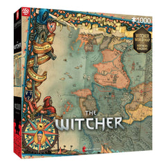 The Witcher 3 Gaming Puzzle The Northern Kingdoms (1000 pieces) 5908305242994