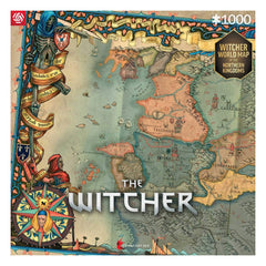 The Witcher 3 Gaming Puzzle The Northern Kingdoms (1000 pieces) 5908305242994