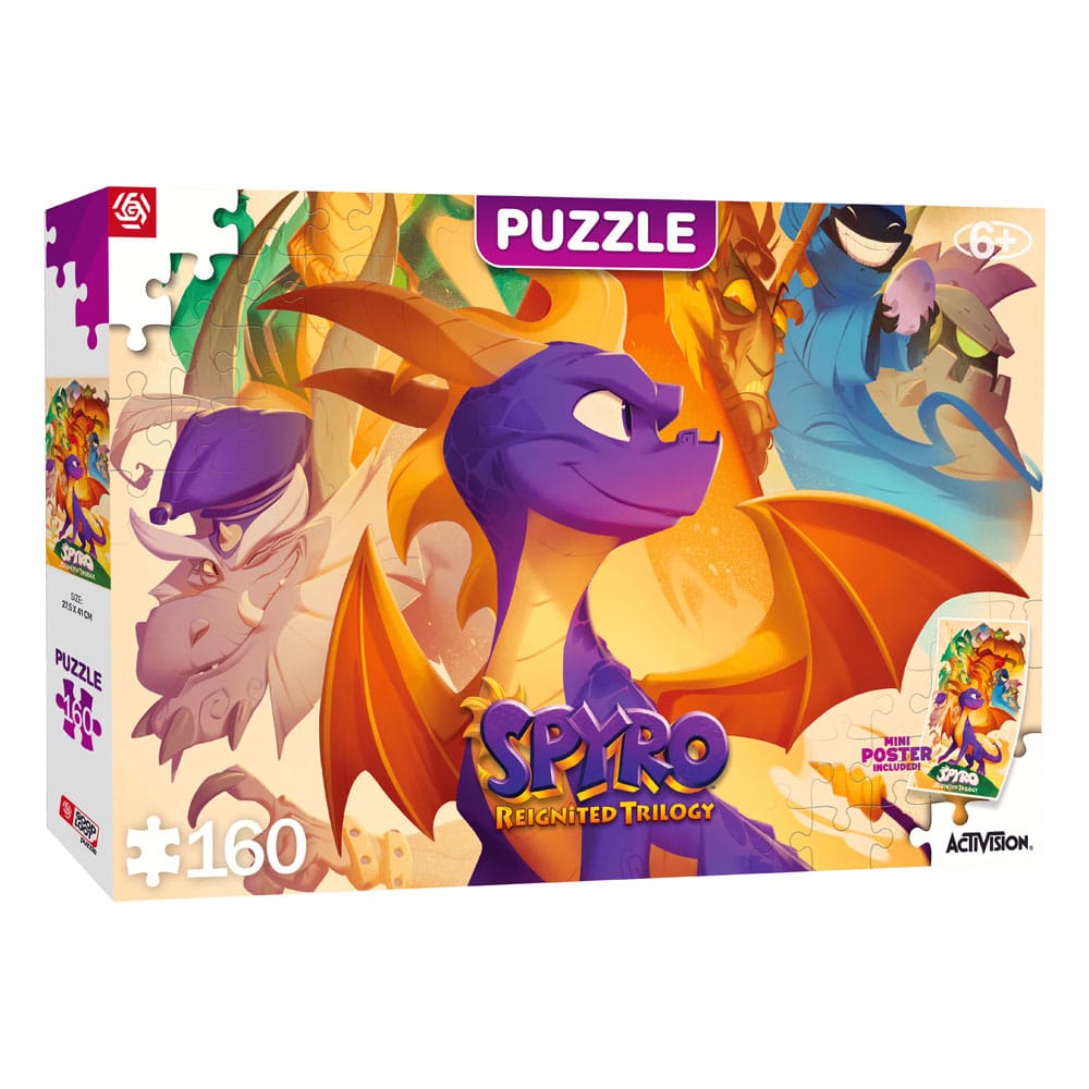 Spyro Reignited Trilogy Kids Puzzle Heroes (160 pieces) 5908305243021