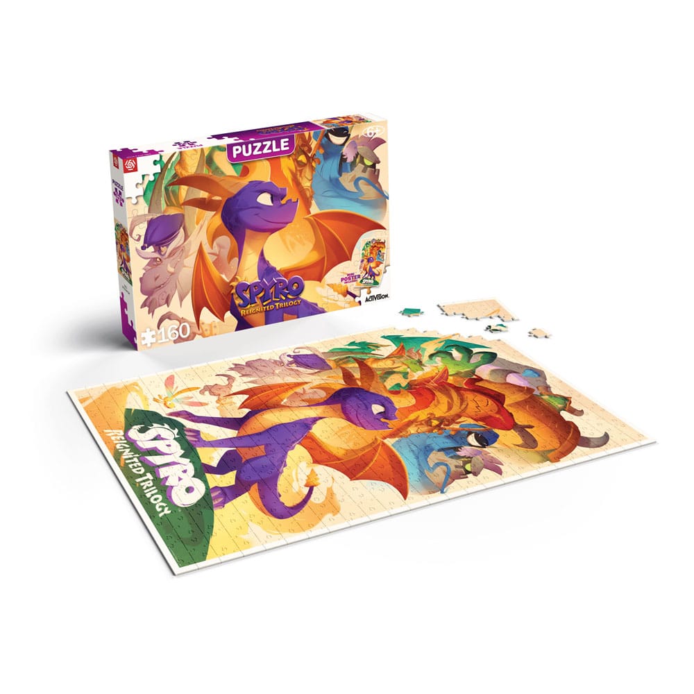 Spyro Reignited Trilogy Kids Puzzle Heroes (160 pieces) 5908305243021