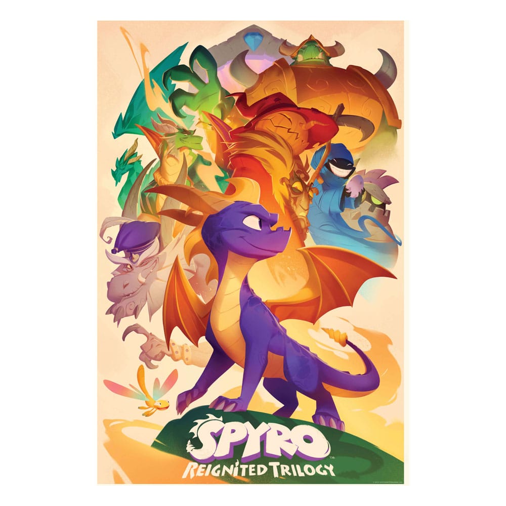 Spyro Reignited Trilogy Kids Puzzle Heroes (160 pieces) 5908305243021