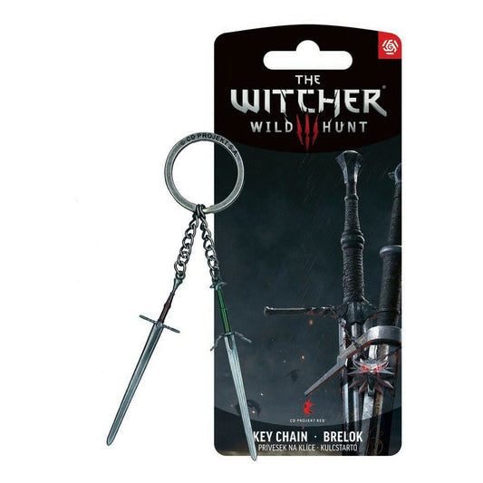 The Witcher III: Wild Hunt Keychain Geralt Two Swords 5908305243311