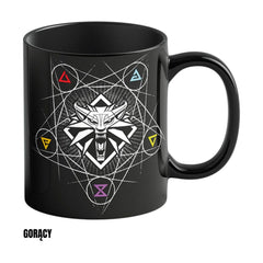 The Witcher III: Wild Hunt Heat Change Mug Witcher Signs 480 ml 5908305243342