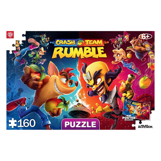 Crash Bandicoot Kids Puzzle Rumble Heroes (160 pieces) 5908305243489