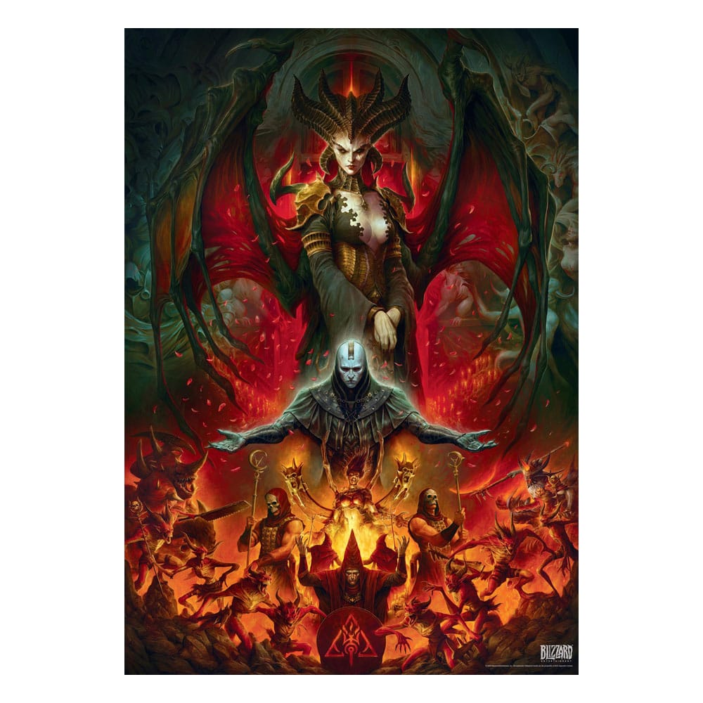 Diablo IV Gaming Puzzle Lilith Composition (1000 pieces) 5908305246800