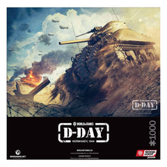 World of Tanks Gaming Puzzle D-Day (1000 pieces) 5908305247524