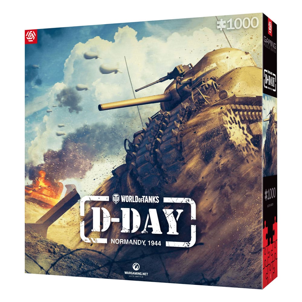 World of Tanks Gaming Puzzle D-Day (1000 pieces) 5908305247524