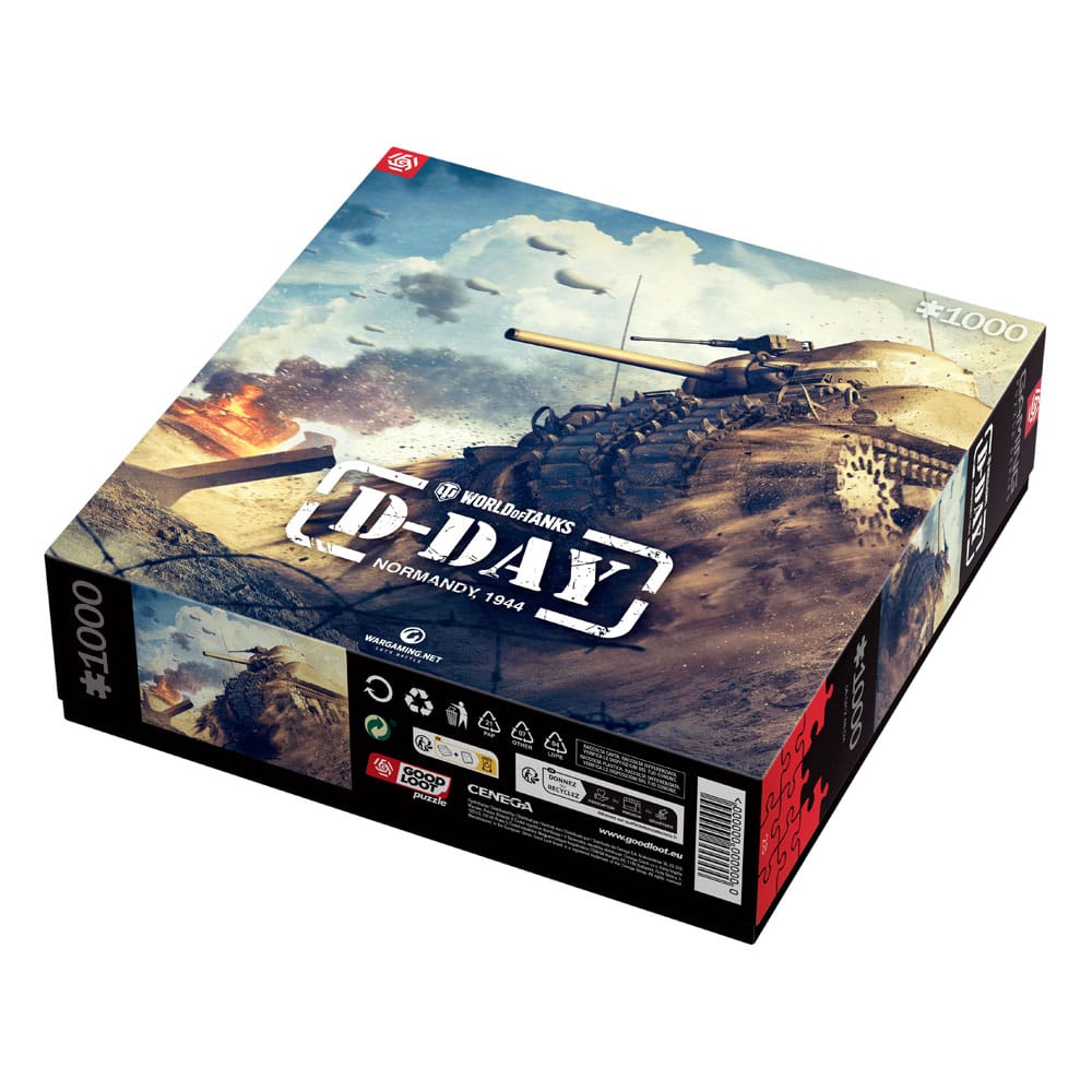 World of Tanks Gaming Puzzle D-Day (1000 pieces) 5908305247524