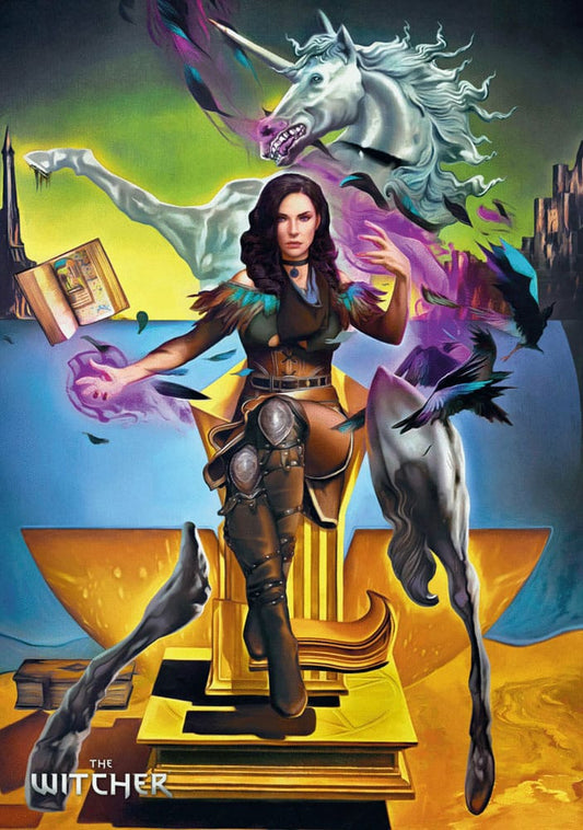 The Witcher III: Wild Hunt Game Art Chronicles Puzzle Yennefer inspired by Salvador Dali (1000 pieces) 5908305247555