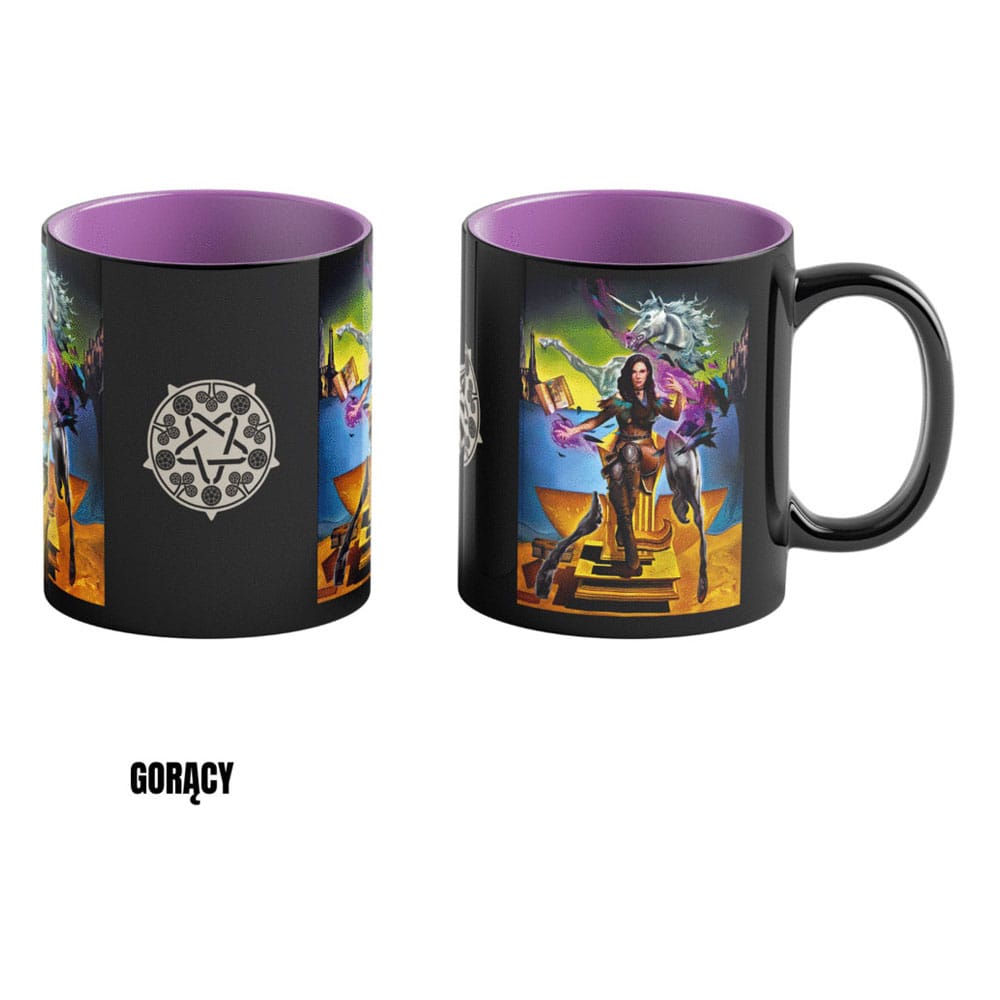 The Witcher III: Wild Hunt Game Art Chronicles Heat Change Mug Yennefer inspired by Salvador Dali 450 ml 5908305247678