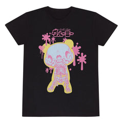 Gloomy Bear T-Shirt Painted Skeleton Size M 5056688596101