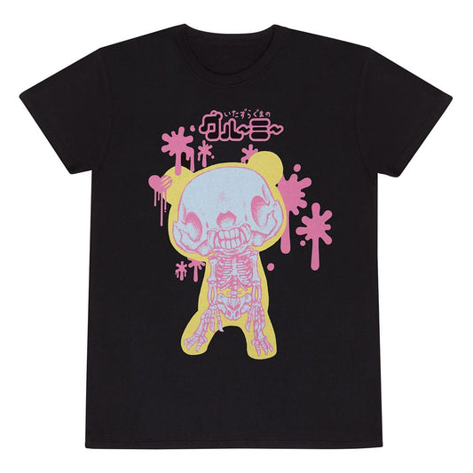 Gloomy Bear T-Shirt Painted Skeleton Size L 5056688596118