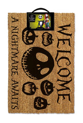 Nightmare before Christmas Doormat A Nightmare Awaits 40 x 60 cm 5050293852560