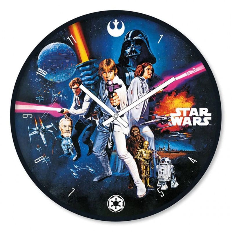 Star Wars Wall Clock New Hope 5050293858777