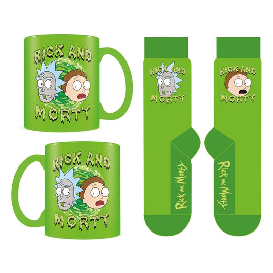 Rick and Morty Mug & Socks Set 5050293869230