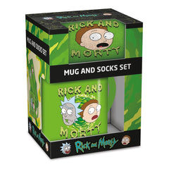 Rick and Morty Mug & Socks Set 5050293869230