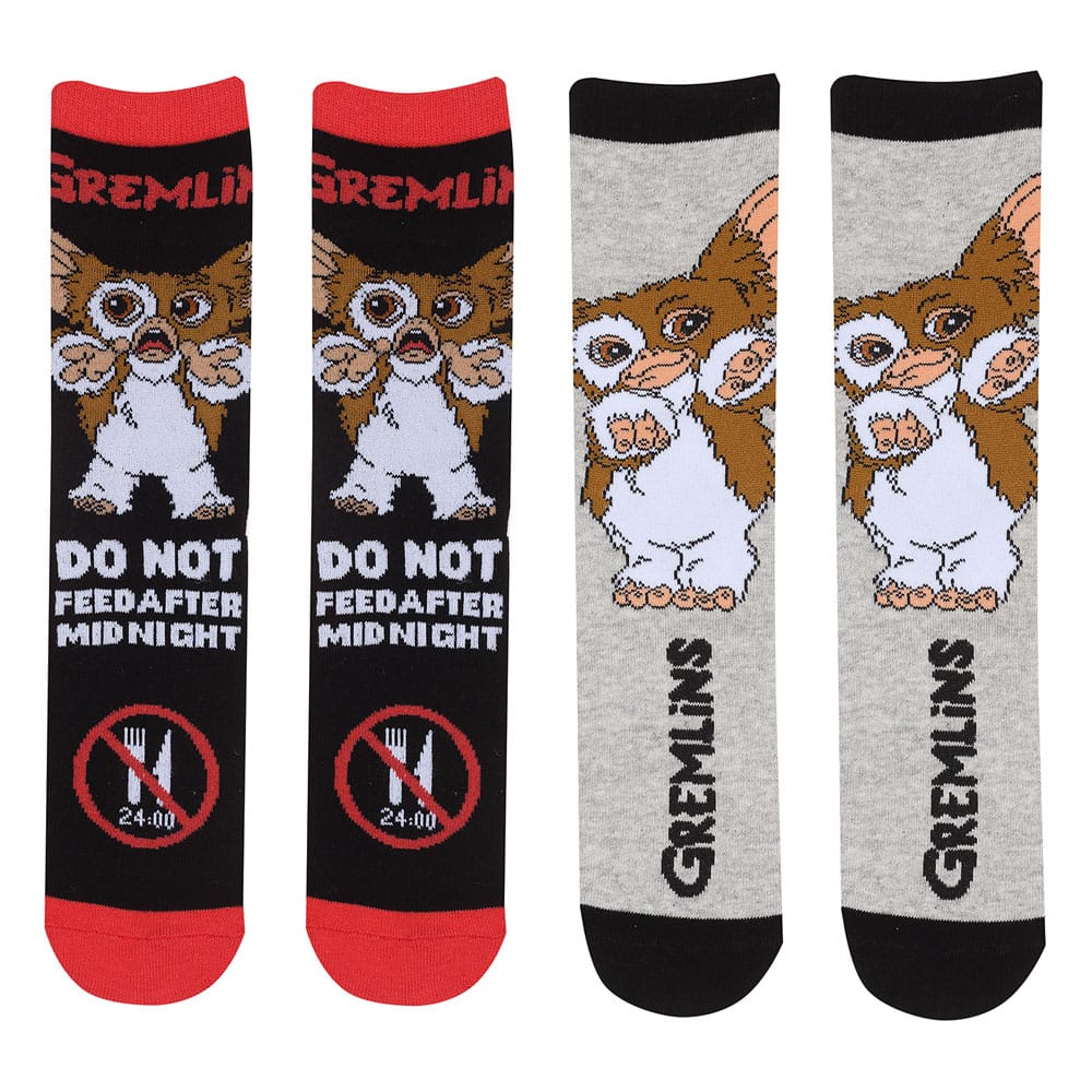 Gremlins Socks 2-Pack Gizmo L-XL 5056688584894