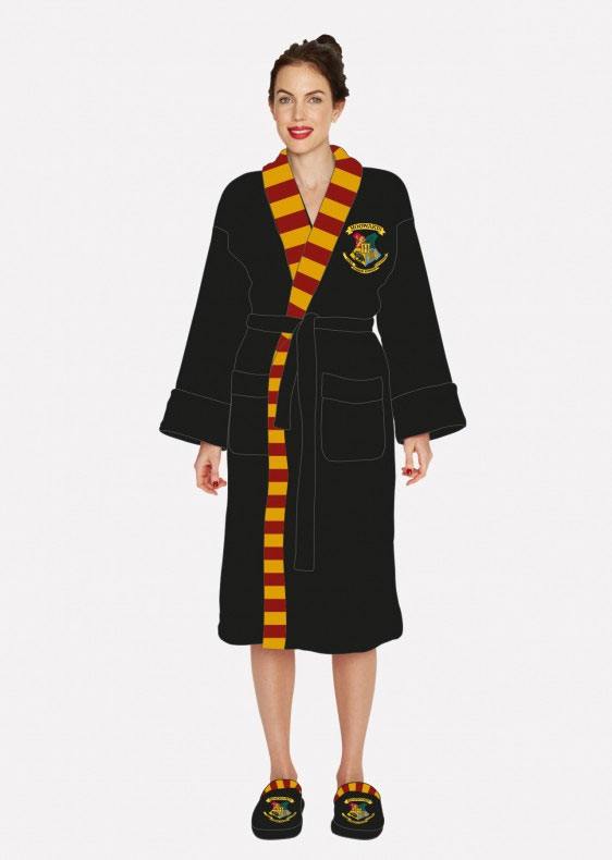 Harry Potter Ladies Bathrobe Hogwarts 5055437915040