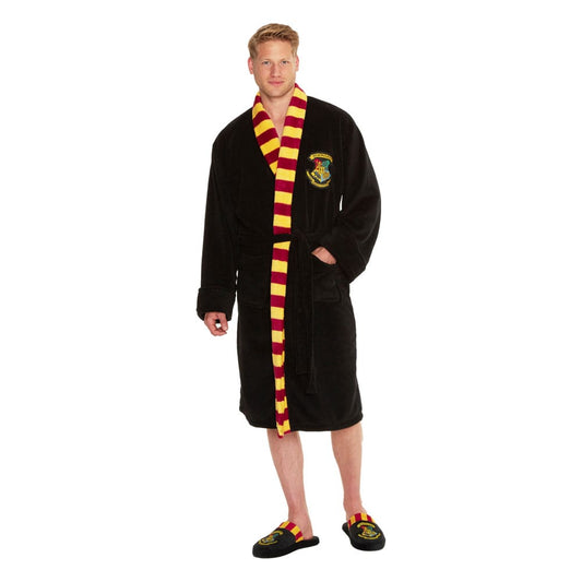 Harry Potter Fleece Bathrobe Hogwarts 5055437916344