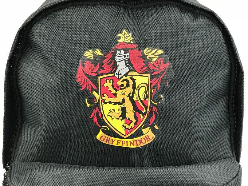 Harry Potter Backpack Gryffindor Black Burgundy 5055437918553