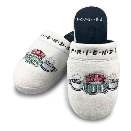 Friends Slippers Logo Central Perk White EU 5 - 7 5055437926718