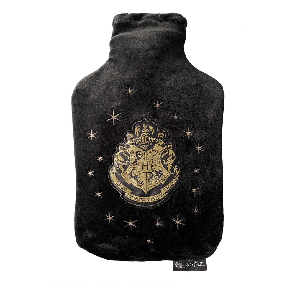 Harry Potter Hot Water Bottle Gold Hogwarts 5055437942435