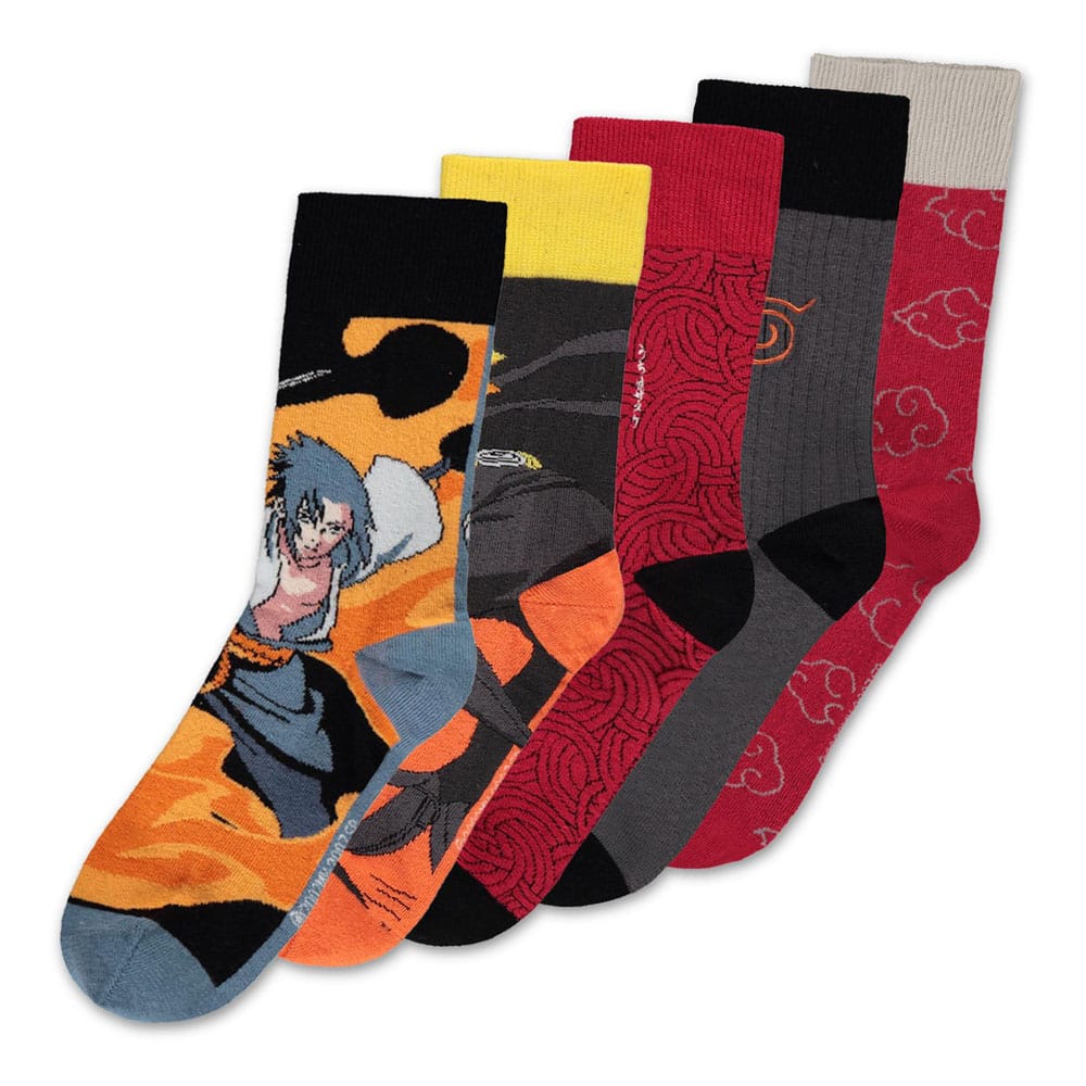 Naruto Shippuden Socks 5-Pack 39-42 8718526216875